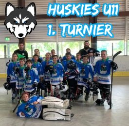 Huskies U11 Jugend erfolgreich im ersten Turnier!
