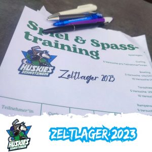 Huskies Zeltlager 2023